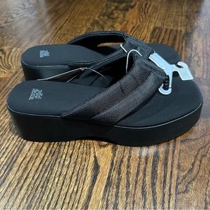 Black Platform Sandals - Wild Fable